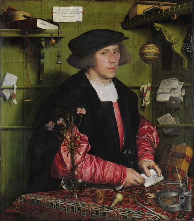 Georg Gisze kereskedő alkotó: Hans Holbein the Younger