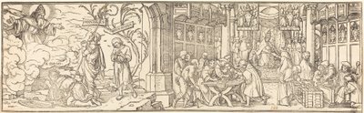 Forgalom a búcsúban alkotó: Hans Holbein der Jüngere