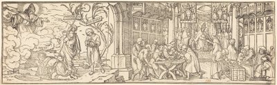 Búcsúcédulák kereskedelme alkotó: Hans Holbein the Younger