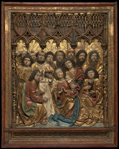 A Szűz halála, 148690. alkotó: Hans Klocker