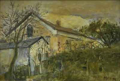 A slagslundei szerelőház alkotó: Hans Knudsen