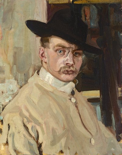 Önarckép alkotó: Hans Lesker