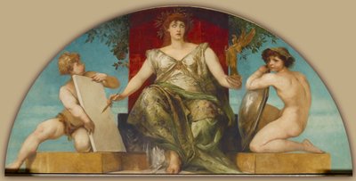 A törvény allegóriája és az ábrázolás igazsága alkotó: Hans Makart