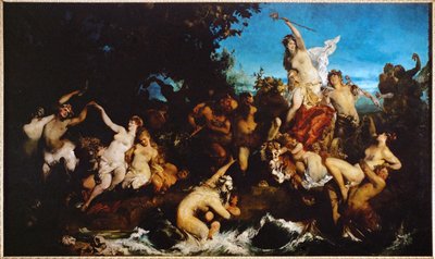 Der Triumph der Ariadne (olaj, vászon) alkotó: Hans Makart