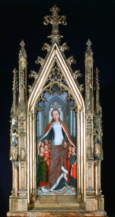 Szent Orsolya kegyhely, Szent Orsolya és a Szent Szűzek, 1489 alkotó: Hans Memling