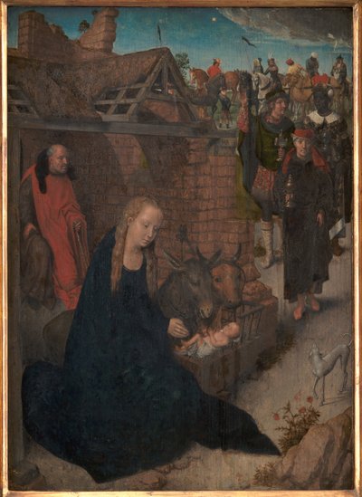 A királyok imádása alkotó: Hans Memling