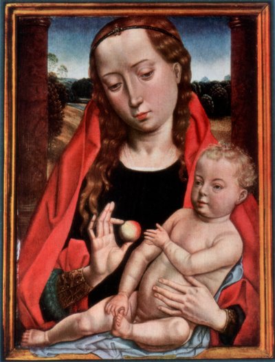 A Madonna és a gyermek, 1927 alkotó: Hans Memling