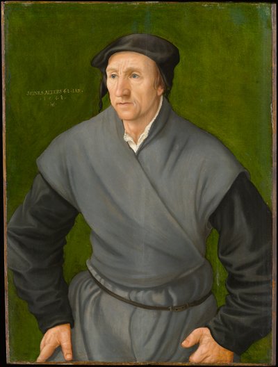 Férfi portré, 1543 alkotó: Hans Muelich or Mielich