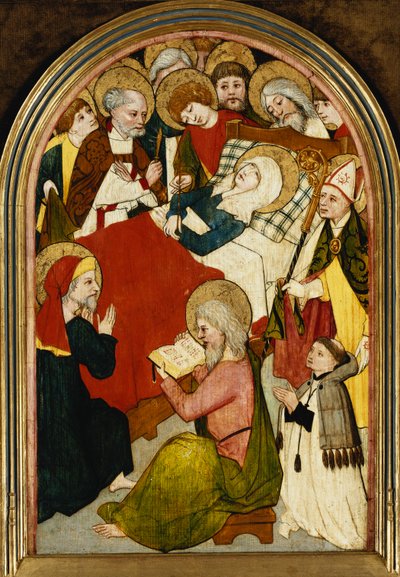 A Szűz halála alkotó: Hans Multscher