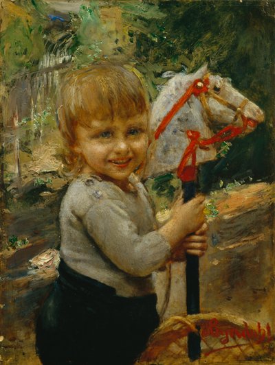 Fiú hobbi lóval alkotó: Hans Olaf Heyerdahl