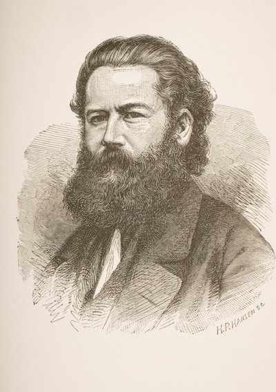 Henrik Ibsen (1828-1906) 1858 körül alkotó: Hans Peter Hansen