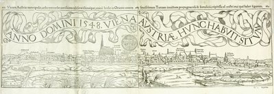 Bécs városképe 1548-ban, 1550-ben alkotó: Hans Rudolf Manuel Deutsch