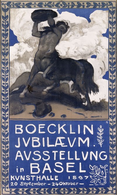 Boecklin-jubileum, 1897 alkotó: Hans Sandreuter