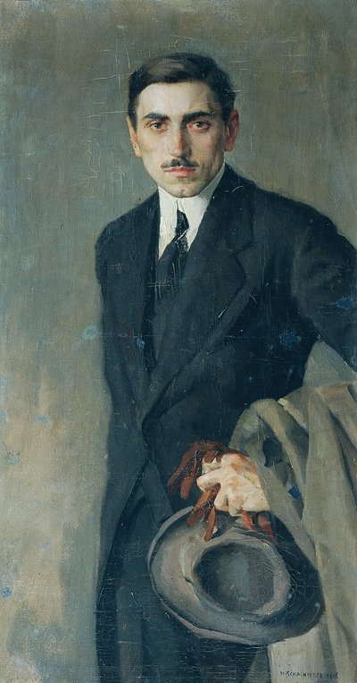 Fritz Zerritsch festőművész alkotó: Hans Schachinger