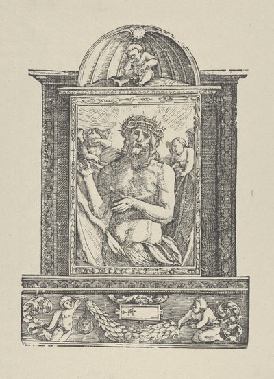 Ecce Homo A szomorúság embere, 1922. alkotó: Hans Schäufelein the Elder