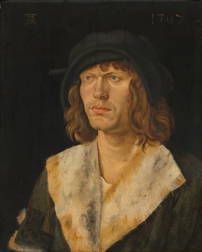 Férfi portréja, c. 1507. alkotó: Hans Schäufelein the Elder