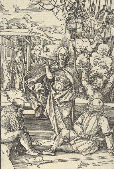 A feltámadás, a mi Urunk Jézus Krisztus szenvedésének tükréből, 1507 alkotó: Hans Schäufelein the Elder