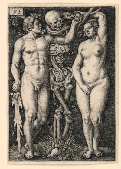 Ádám és Éva alkotó: Hans Sebald Beham
