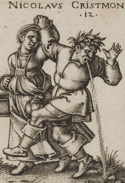 Beham A parasztfesztivál 1546 bl 06 részlet alkotó: Hans Sebald Beham