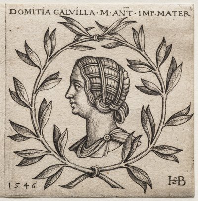 Domitia Calvilla mellszobra alkotó: Hans Sebald Beham