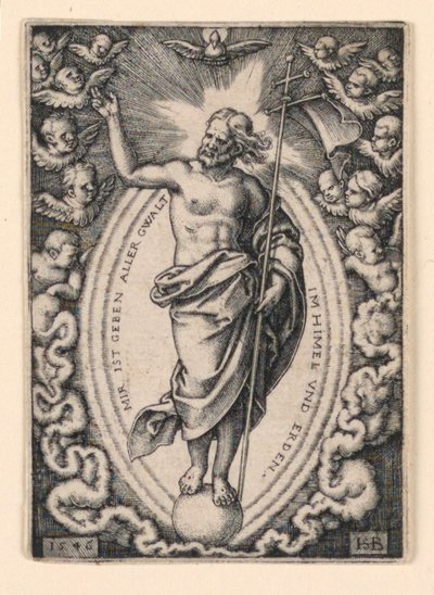 Krisztus a Földön alkotó: Hans Sebald Beham