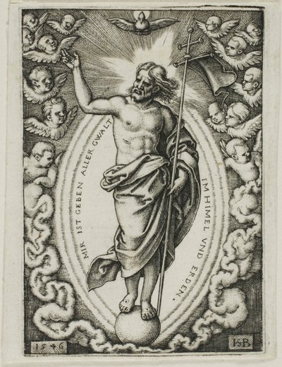 Krisztus a Földön alkotó: Hans Sebald Beham