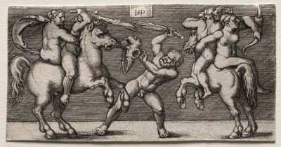 Három ember harca, 1546-1547. alkotó: Hans Sebald Beham