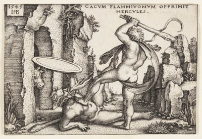 Herkules és Kákusz alkotó: Hans Sebald Beham