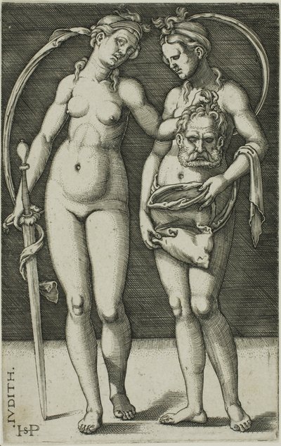 Judit és a szolgája alkotó: Hans Sebald Beham