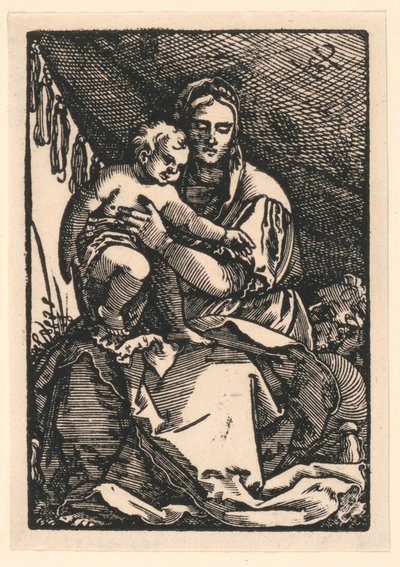Madonna és gyermeke alkotó: Hans Sebald Beham