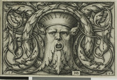 Dísz maszkkal alkotó: Hans Sebald Beham
