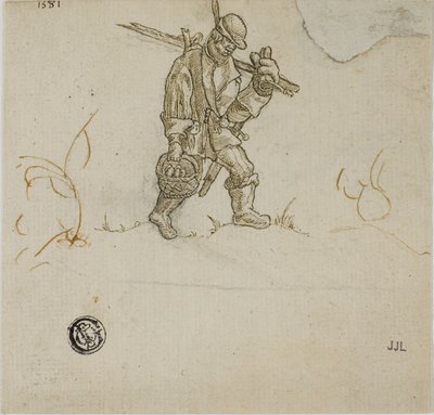 Paraszthordó vödör alkotó: Hans Sebald Beham