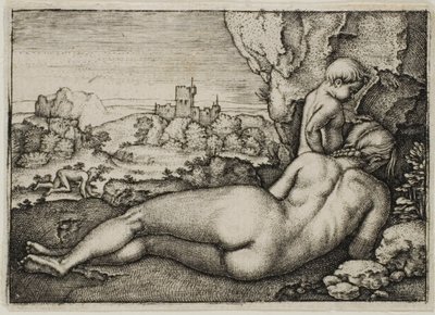 Chrysostomus Szent János vezeklése alkotó: Hans Sebald Beham