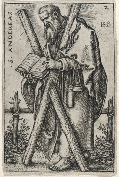 Szent András, 1541-46 alkotó: Hans Sebald Beham