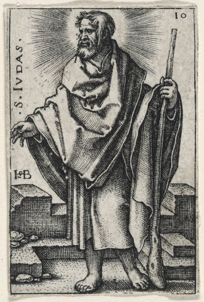 Szent Jude Tadeus, 1541-46 alkotó: Hans Sebald Beham