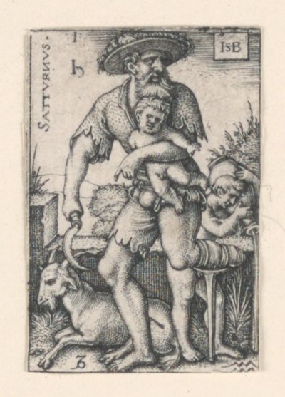 Szaturnusz, A hét bolygóból alkotó: Hans Sebald Beham