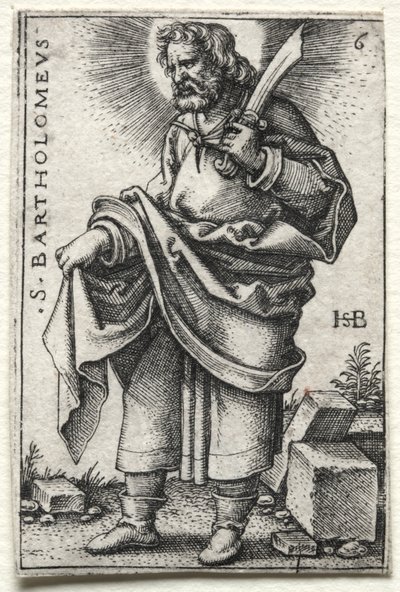 Szent Bertalan alkotó: Hans Sebald Beham