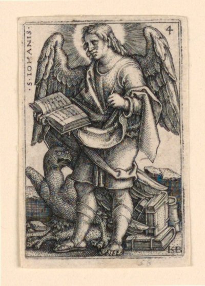 Szent János, A négy evangélistából alkotó: Hans Sebald Beham