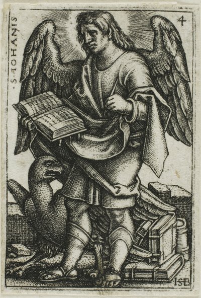 Szent János, a Négy evangélistából alkotó: Hans Sebald Beham