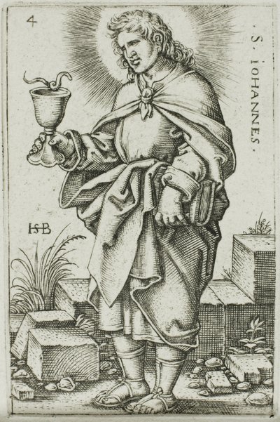 Szent János, 4. tábla A tizenkét apostolból alkotó: Hans Sebald Beham