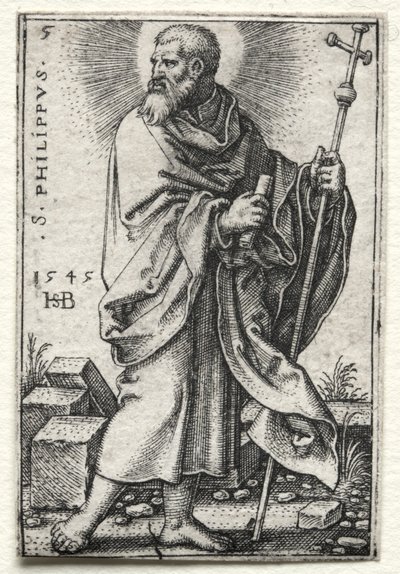 Szent Fülöp, 1545-1546. alkotó: Hans Sebald Beham