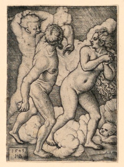 A Kiűzetés a Paradicsomból alkotó: Hans Sebald Beham