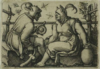 A bolond és a bolond nő alkotó: Hans Sebald Beham