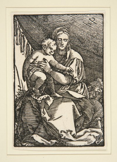 A Szent Család a lombkorona alatt alkotó: Hans Sebald Beham
