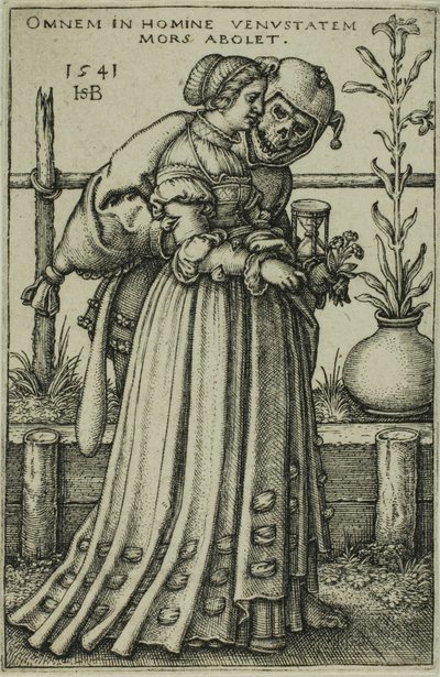 A hölgy és a halál alkotó: Hans Sebald Beham