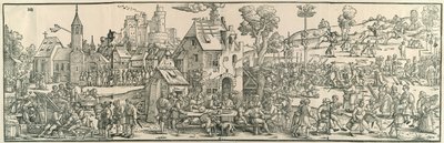 A nagyfalusi vásár alkotó: Hans Sebald Beham