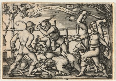 A parasztlakodalom avagy a tizenkét hónap: 9. sz alkotó: Hans Sebald Beham