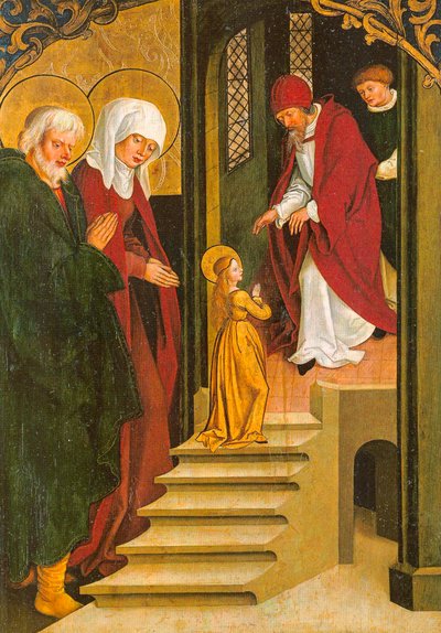 A Mária-templom - Inzigkofeni oltár alkotó: Hans und Jakob Strüb