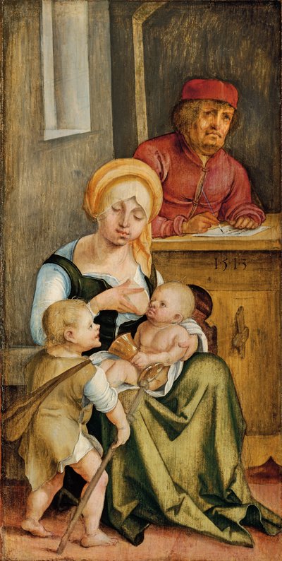 Mary Clopas és családja, 1515 alkotó: Hans Suess Kulmbach