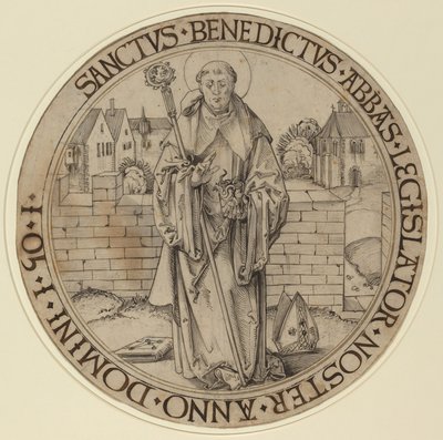 Szent Benedek alkotó: Hans Süss von Kulmbach